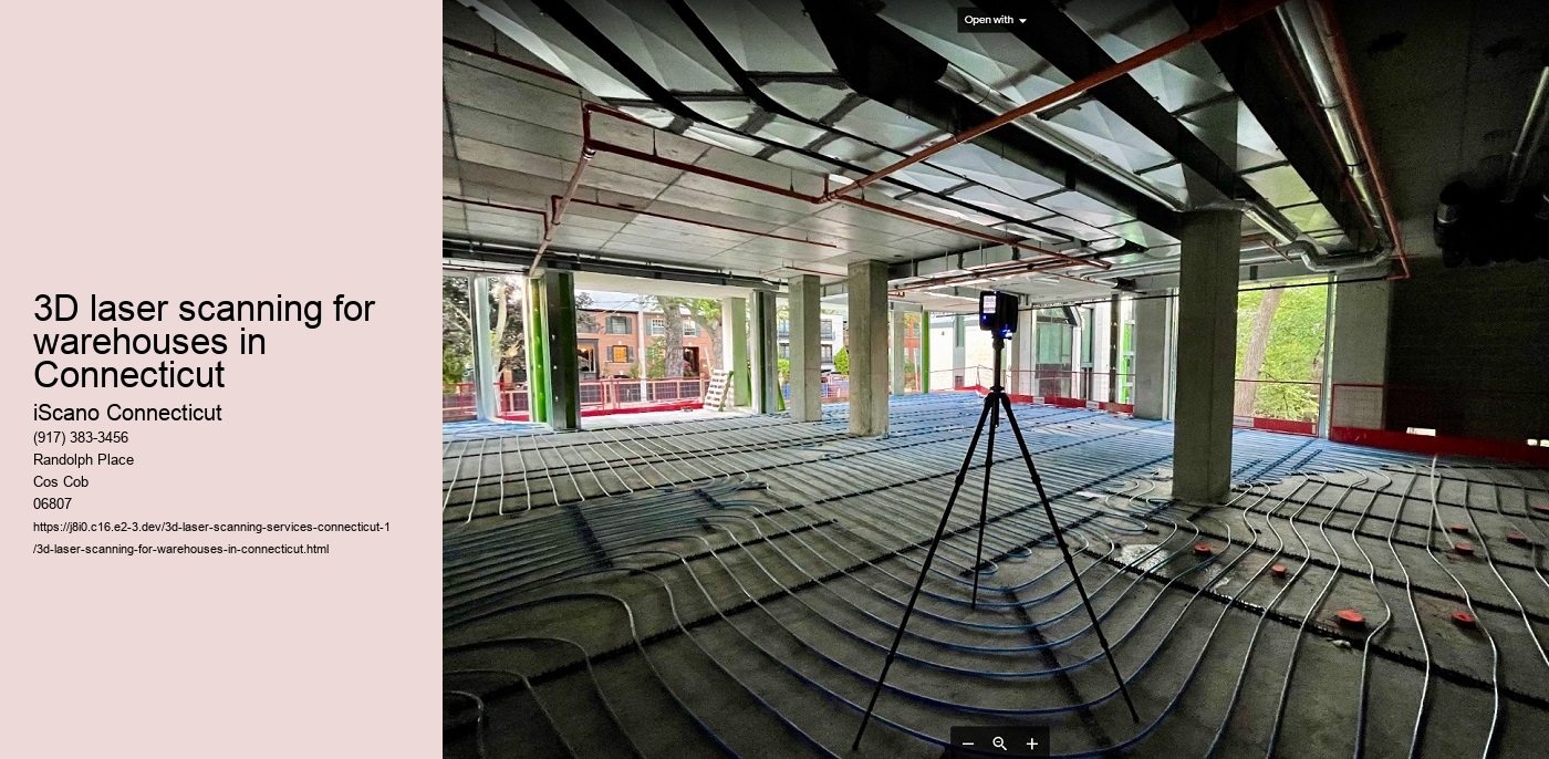 3D laser scanning for warehouses in Connecticut