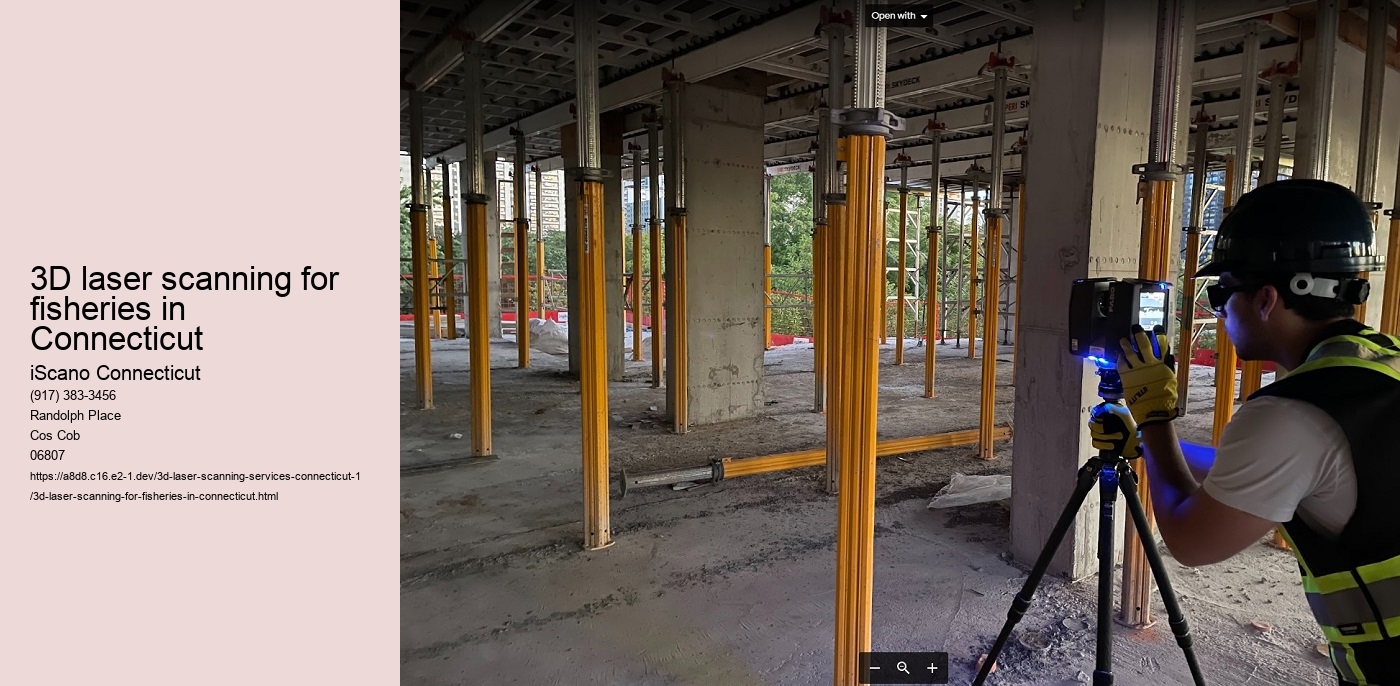 3D laser scanning for fisheries in Connecticut