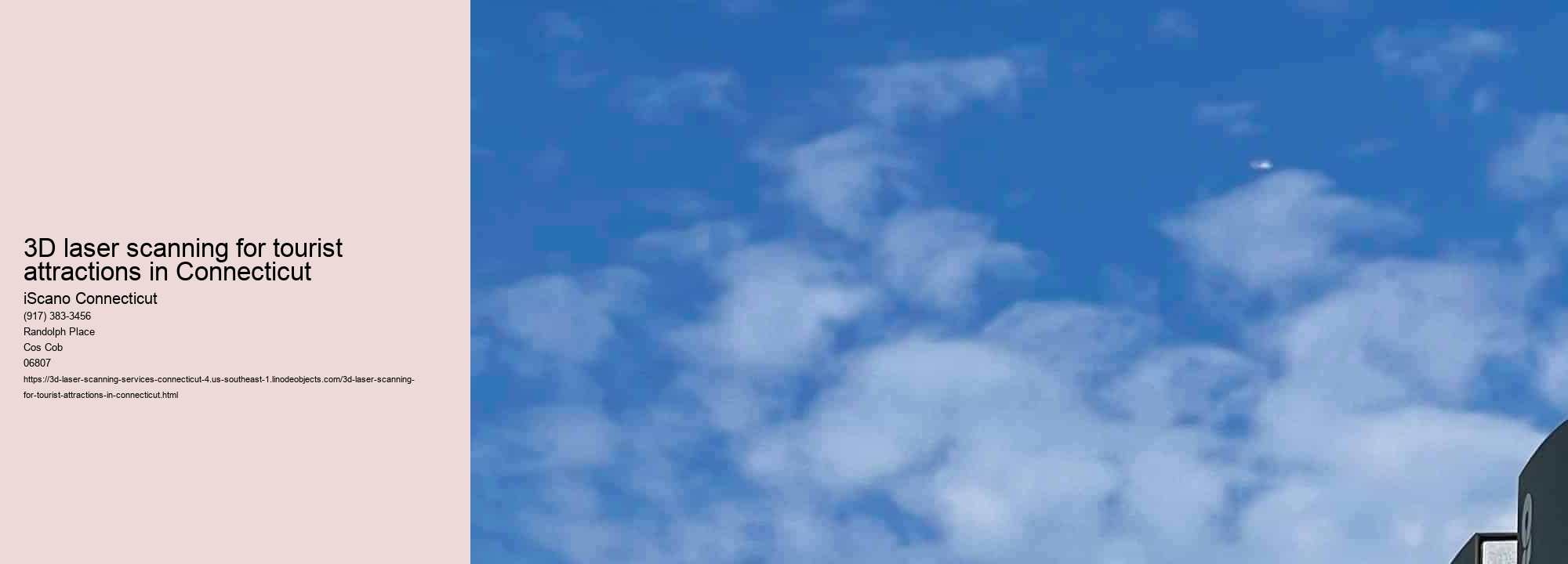 3D laser scanning for tourist attractions in Connecticut