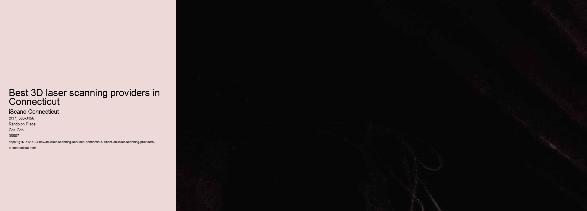 Best 3D laser scanning providers in Connecticut