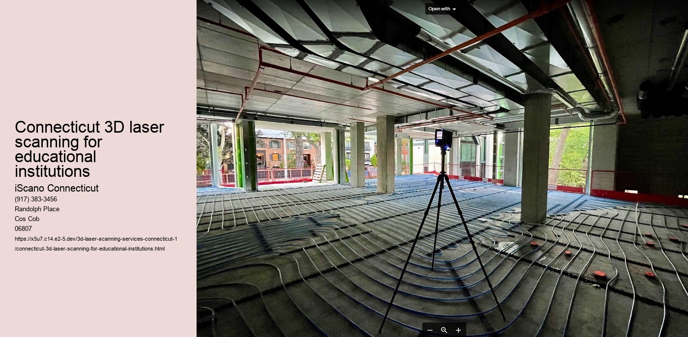 Connecticut 3D laser scanning for educational institutions