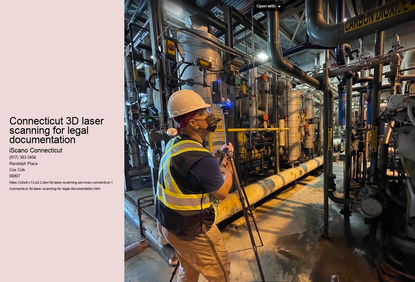 Connecticut 3D laser scanning for legal documentation