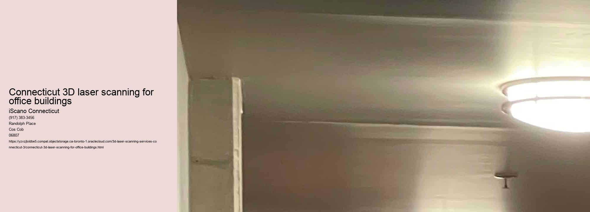 Connecticut 3D laser scanning for office buildings