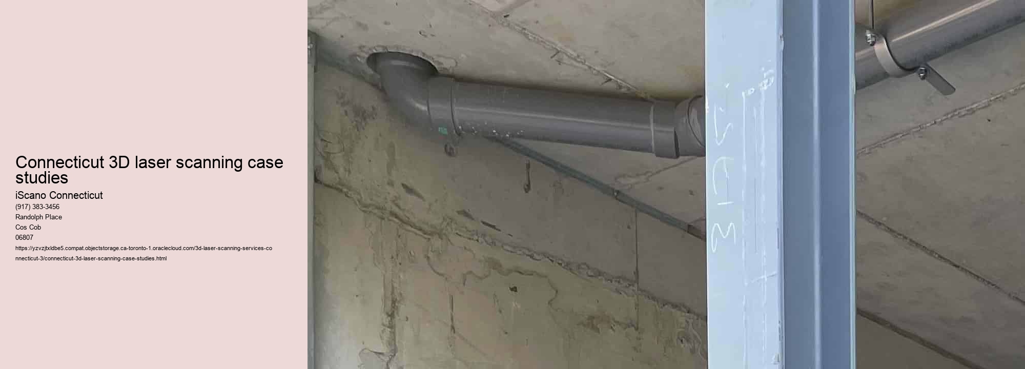 Connecticut 3D laser scanning case studies