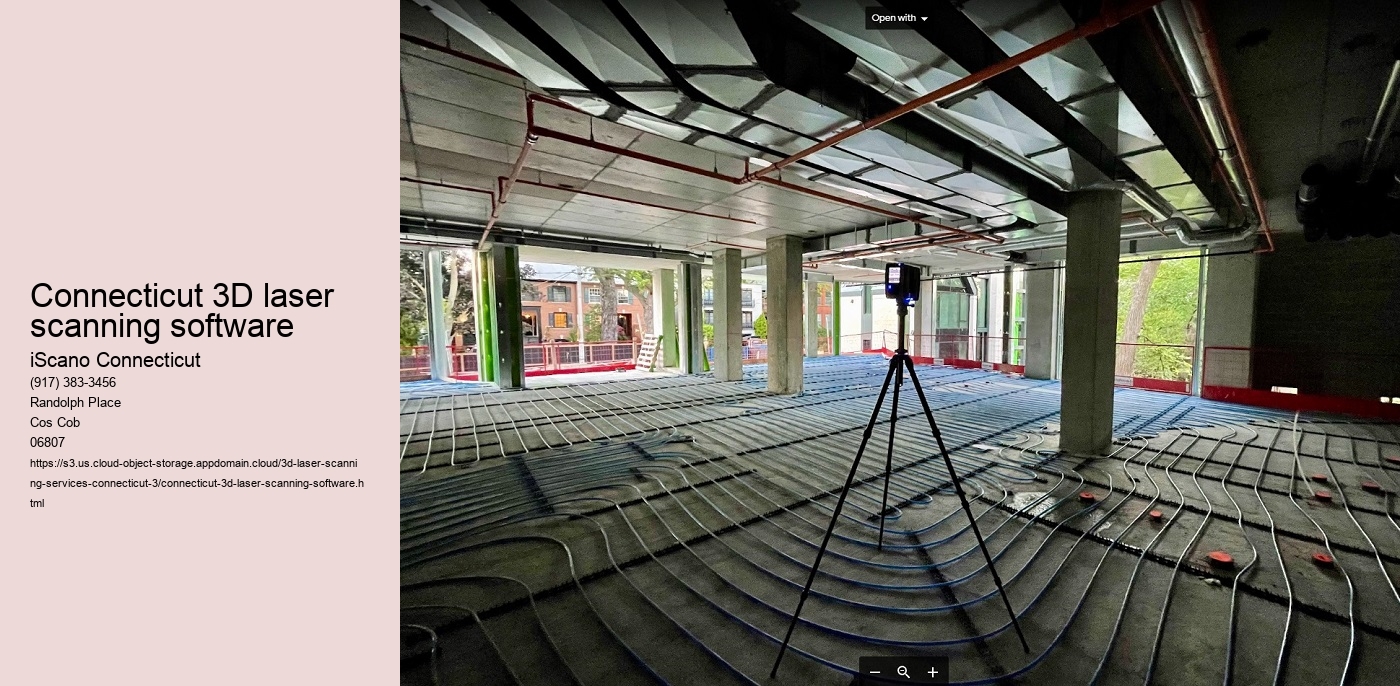 Connecticut 3D laser scanning software