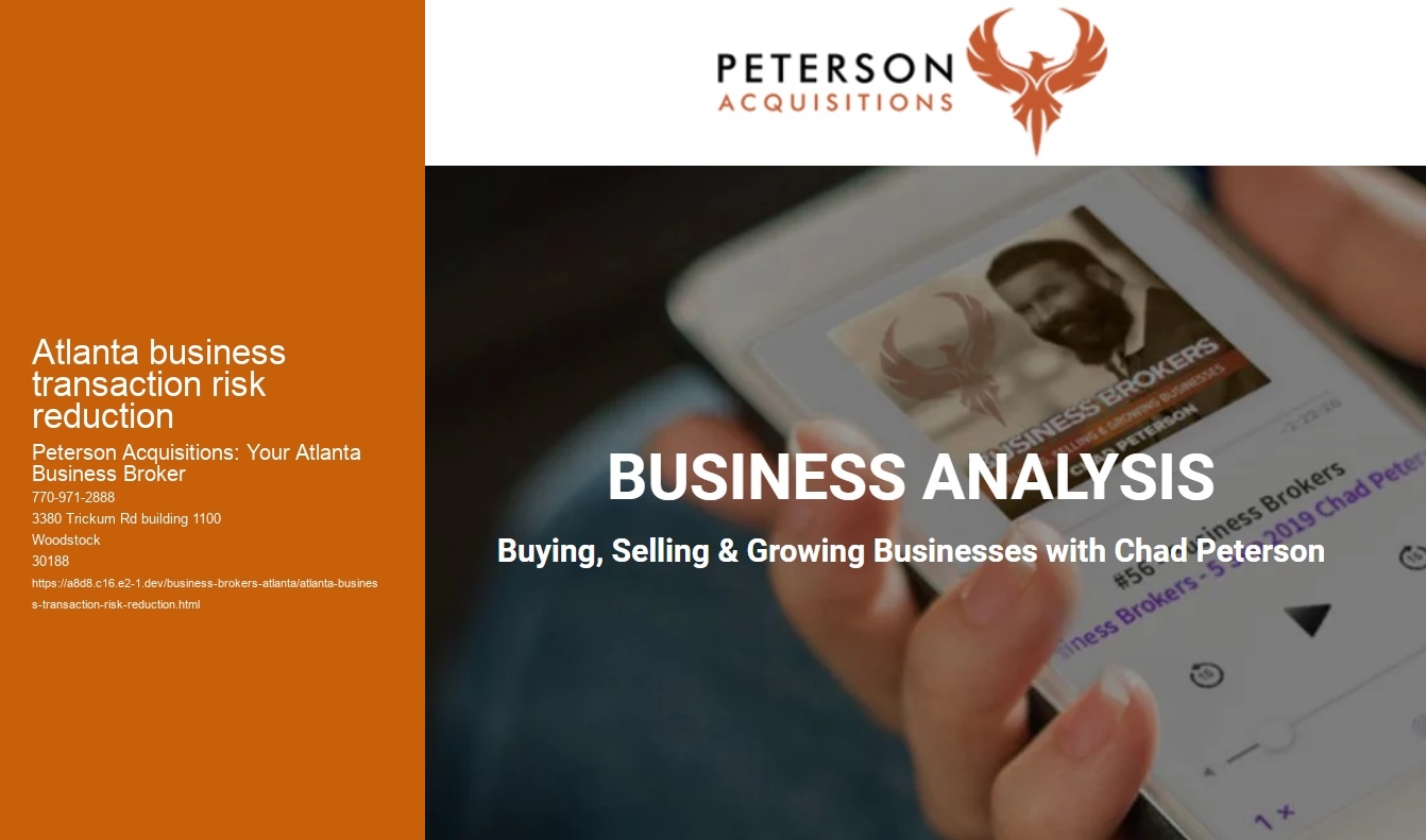 Atlanta business transaction risk reduction