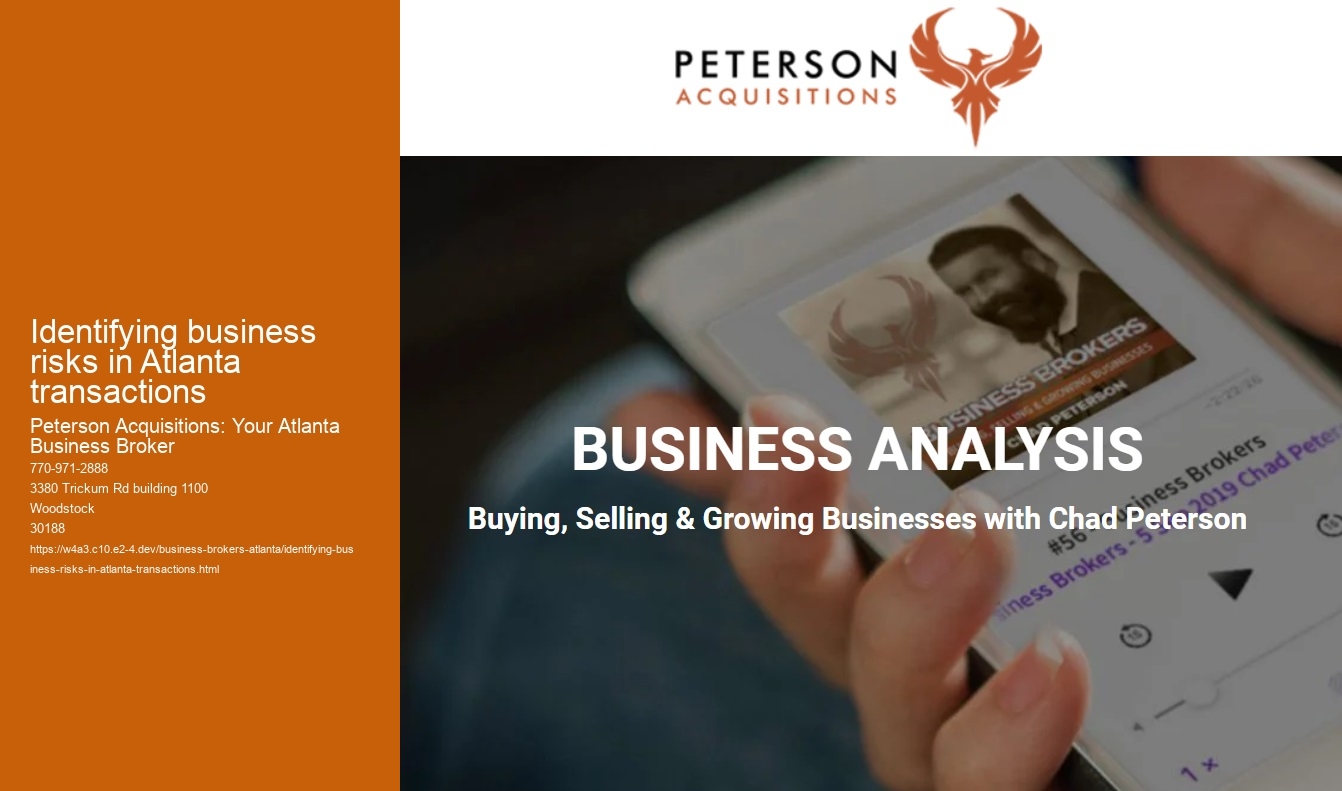 Identifying business risks in Atlanta transactions